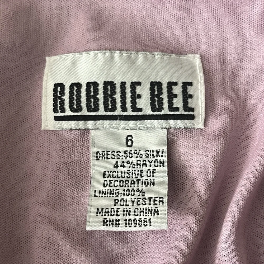 Vintage Sz 6 Silk Slip Dress Beaded Velvet Burnout Fairy Goth Witchy Stretchy - Picture 10 of 12